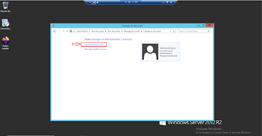 How To Change Login Password In Windows Server