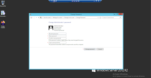 How To Change Login Password In Windows Server