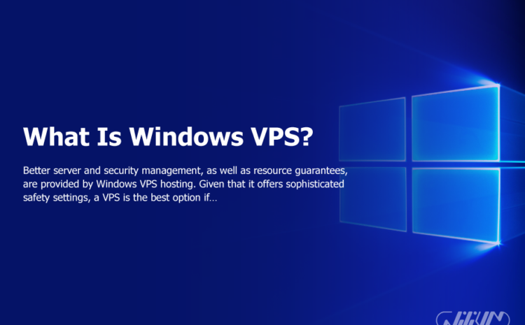 ¿Qué es un VPS de Windows?