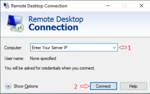 how to connect windows vps