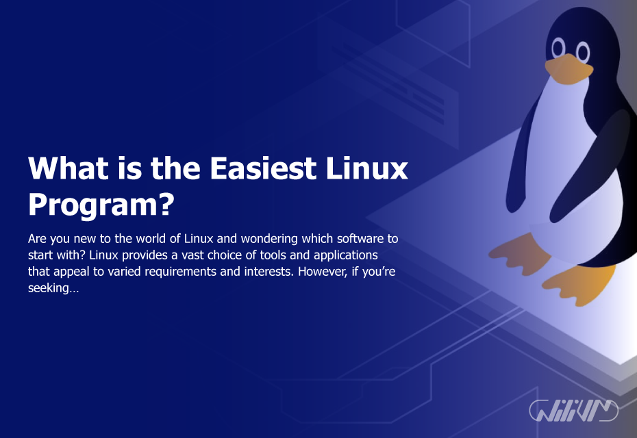 What is the Easiest Linux Program