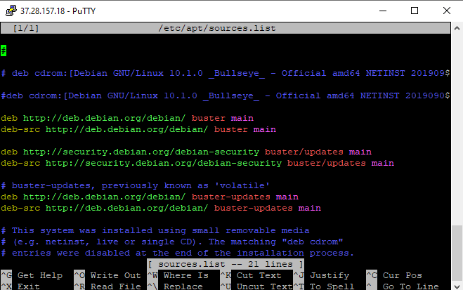 upgrade debian10 to debian11