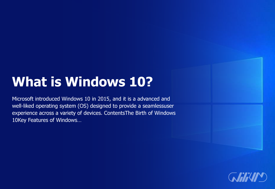 What is Windows 10