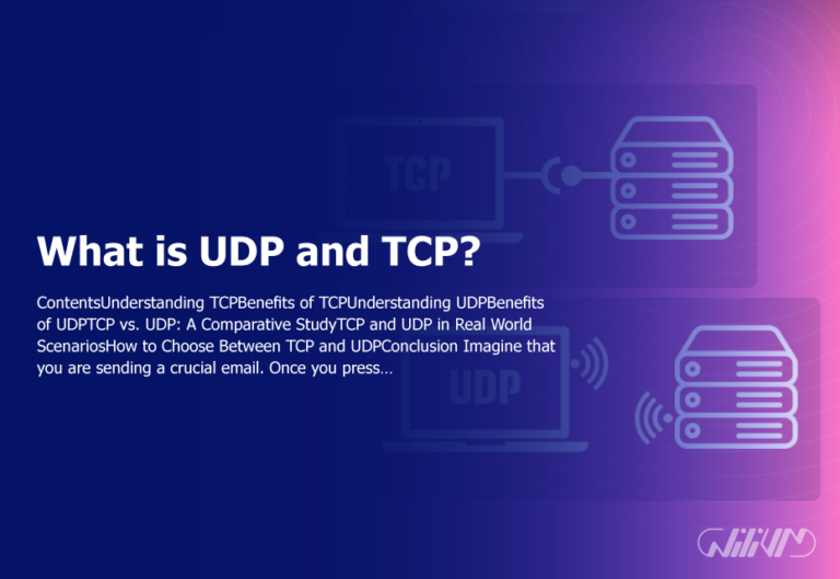 What is udp and tcp?