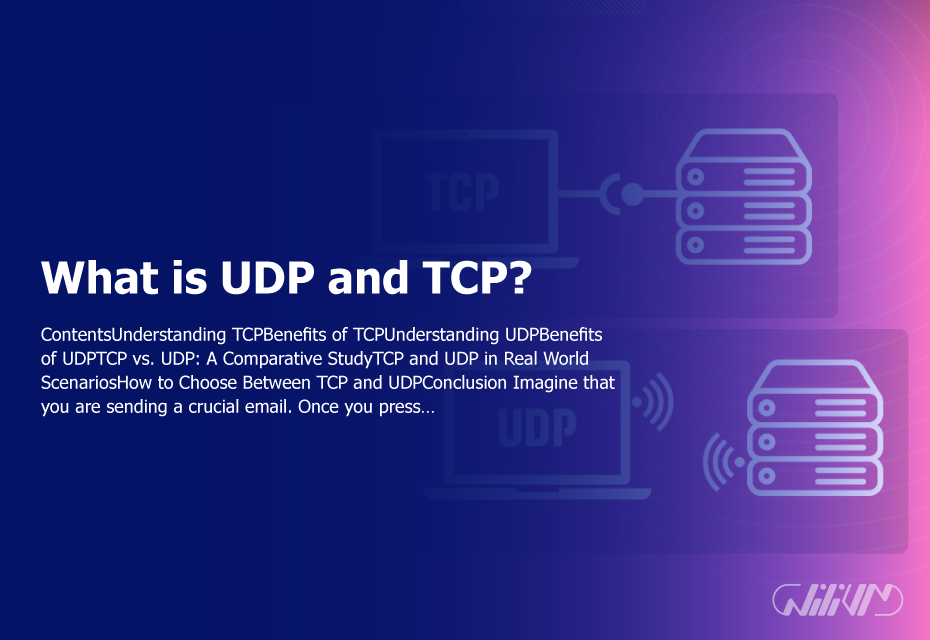 What is udp and tcp
