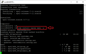 A Comprehensive Guide to Installing and Configuring Nginx on CentOS 7