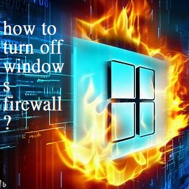 turn off windows firewall 4