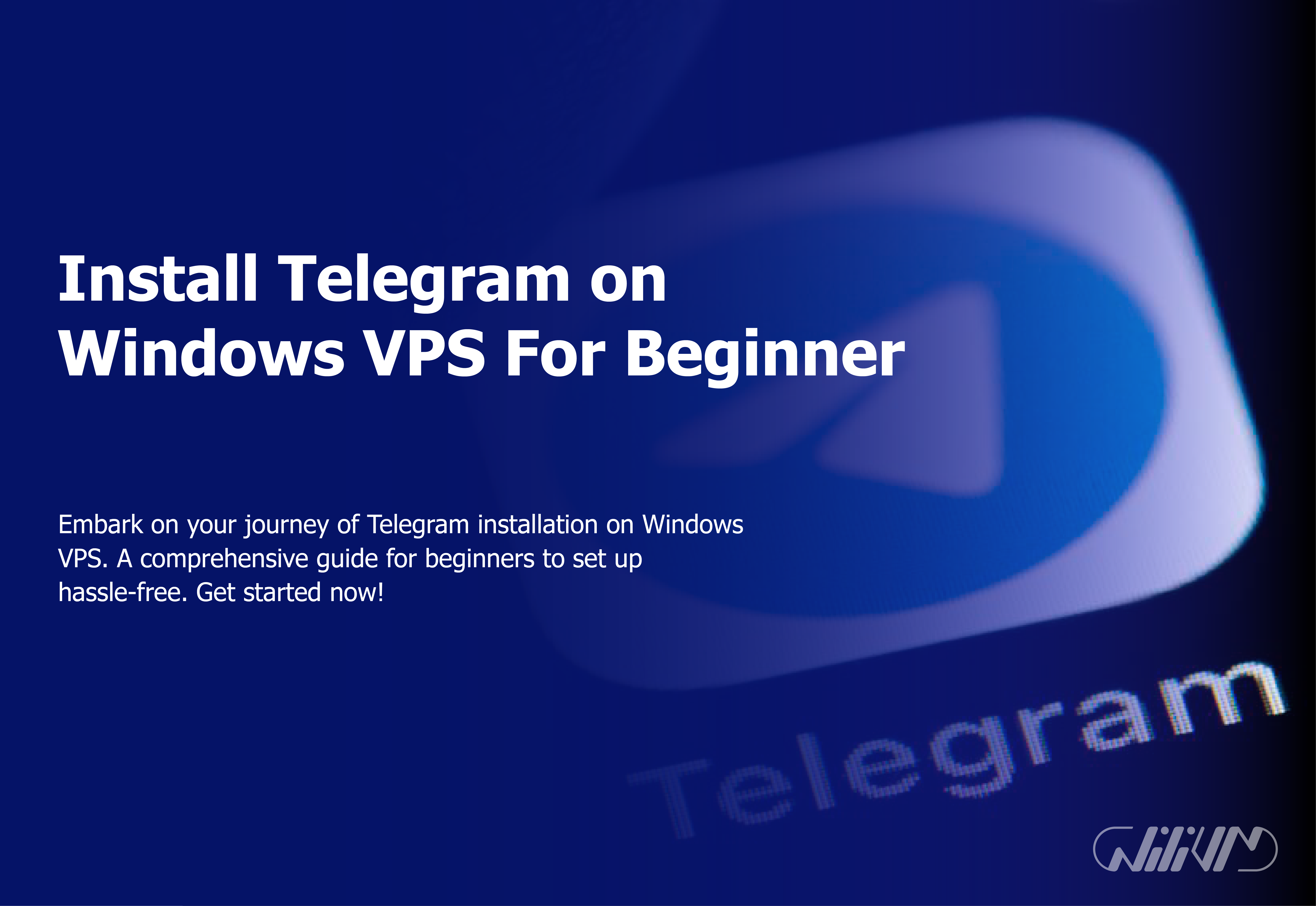Install Telegram on windows vps for beginner users