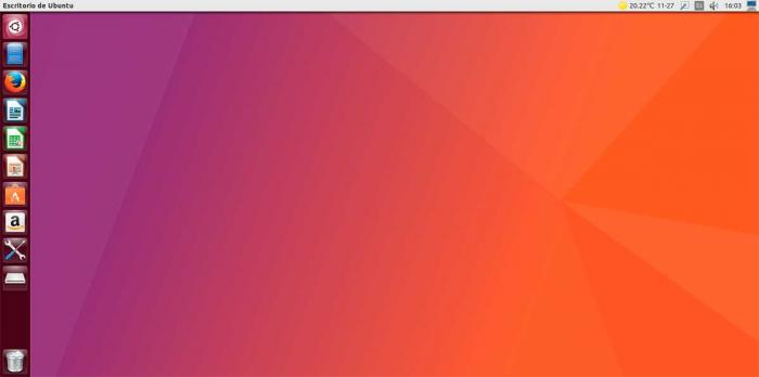 Interface Ubuntu Desktop