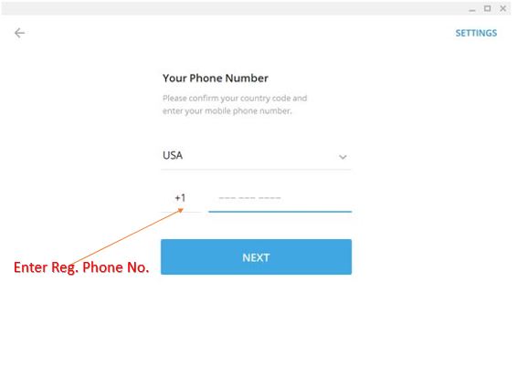 telegram pc configuration