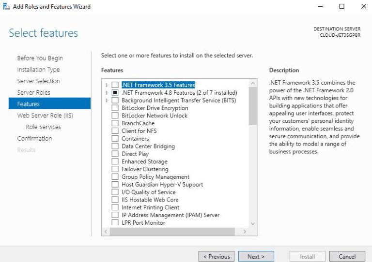 Installing FTP in Windows Server
