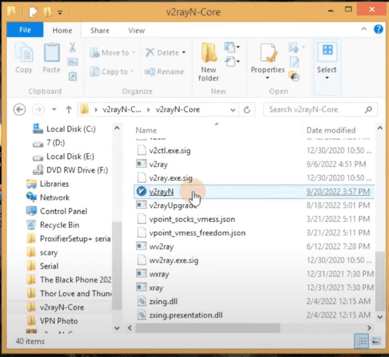 install-v2ray-on-windows