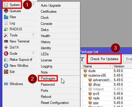 upgrade-mikrotik