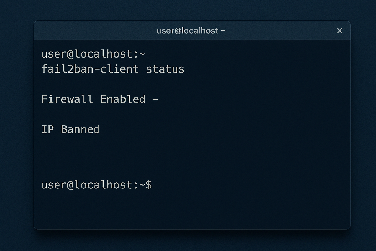 Fail2ban-firewall-log