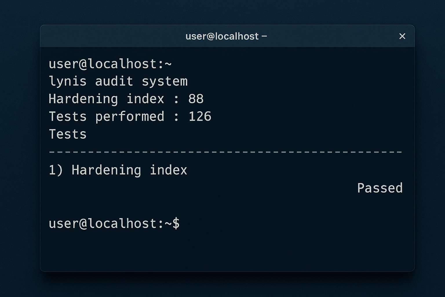 Lynis-security-audit